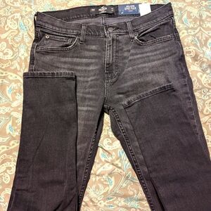 New black Hollister men's boy's 31×32 Epic FlexSkinny fit jeans